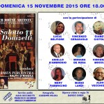 Nuova serata del Salotto Donizetti domenica 15 novembre