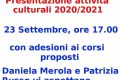 "INVITO PRESENTAZIONE STAGIONE CULTURALE 2020/21 BIBLIOTECA BORGO DI CAPODIMONTE, NAPOLI